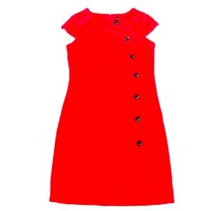 NWT ILE New York Red midi Dress Size 8